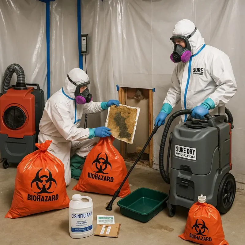 Contaminated Water Handling Protocols process in Glendale Heights, IL
