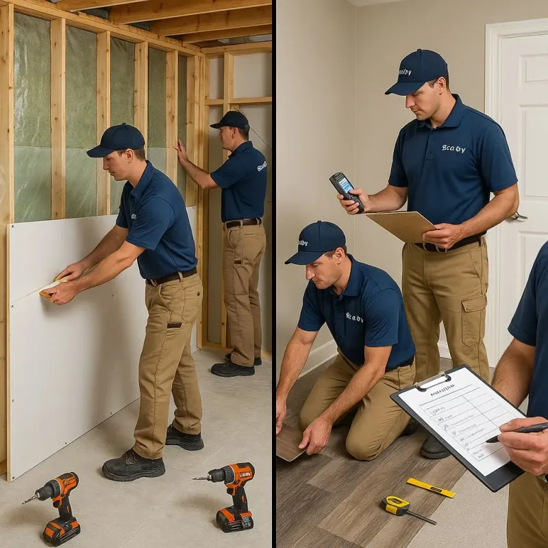 Repairs and Reconstruction process in Glendale Heights, IL